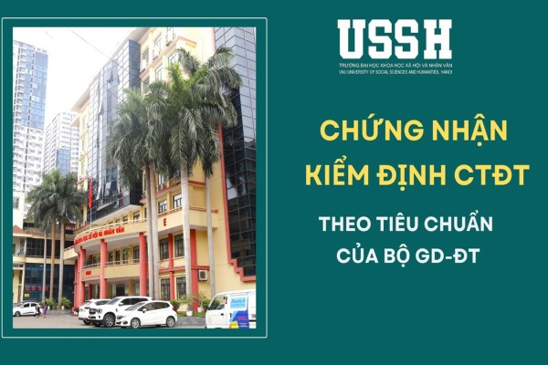 Chứng nhận kiểm định CTĐT theo tiêu chuẩn của Bộ GD ĐT   Copy