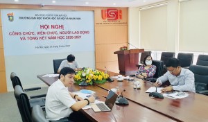 Hội nghị CBVC Trường ĐHKHXH&NV năm học 2020-2021