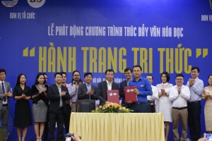 Lễ phát động chương trình thúc đẩy văn hoá đọc "Hành trang tri thức"