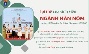 Sinh viên ngành Hán Nôm của VNU- game đánh chắn online đổi thưởng
 và lợi thế riêng biệt