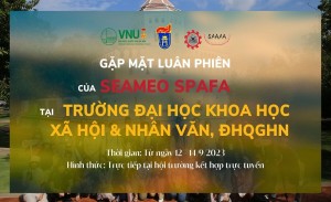 Buổi gặp mặt luân phiên của SEAMEO SPAFA tại Trường ĐHKHXH&NV, ĐHQGHN