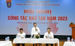 Hội nghị Công tác đào tạo 2023: Tăng cường năng lực quản trị đại học số và đào tạo trực tuyến tại VNU- game đánh chắn online đổi thưởng
