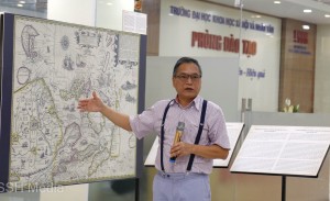 Trưng bày chuyên đề Vẽ Bản đồ Rồng tại Trường ĐH KHXH&NV: Nối dài quan hệ tốt đẹp giữa Việt Nam và Hà Lan
