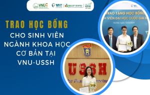 Sinh viên 09 ngành khoa học cơ bản tại VNU- game đánh chắn online đổi thưởng
 nhận học bổng từ các đối tác của Đại học Quốc gia Hà Nội