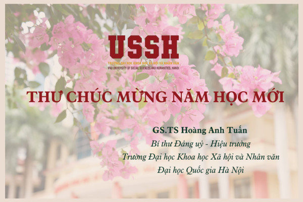 THƯ CHÚC MỪNG NĂM HỌC MỚI