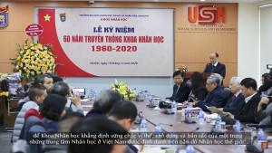 Lễ kỷ niệm 60 năm truyền thống Khoa Nhân học