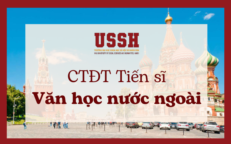 Chuyên ngành Văn học nước ngoài năm 2023