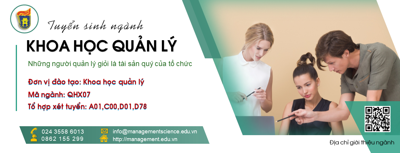 Giới thiệu ngành Khoa học quản lý