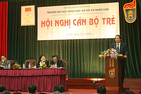 Hội nghị cán bộ trẻ Trường ĐHKHXH&NV năm 2008