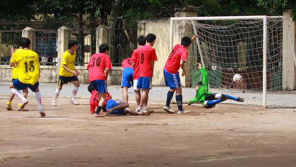 Đội nam SV vô địch giải bóng đá hội thao ĐHQGHN