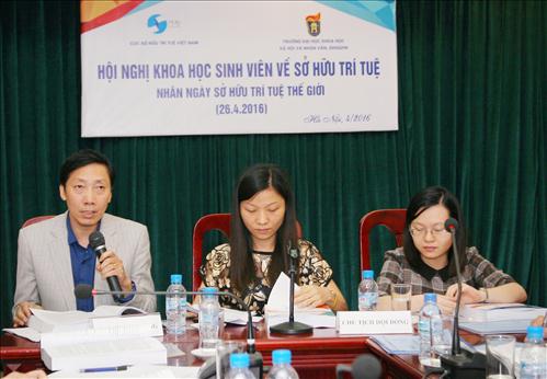 Hội nghị khoa học sinh viên về Sở hữu trí tuệ