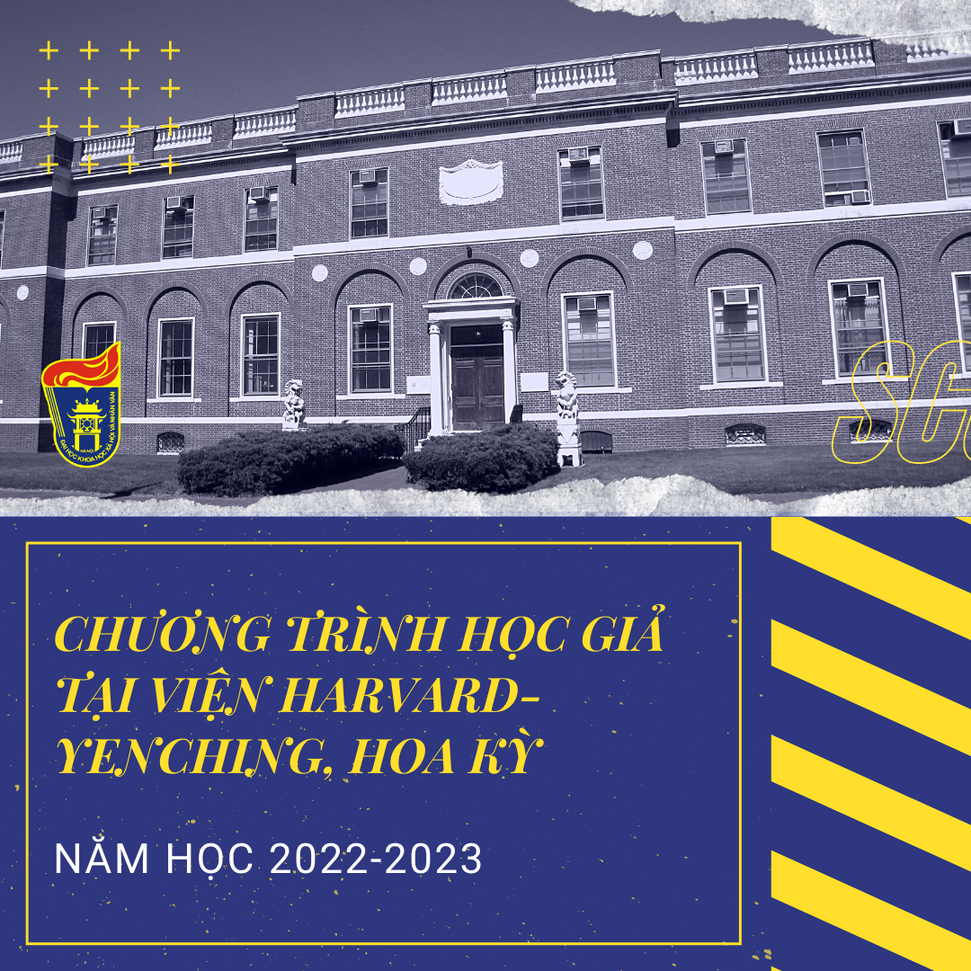 2021 05 16 Chương trình Harvard Yenching 2022 23