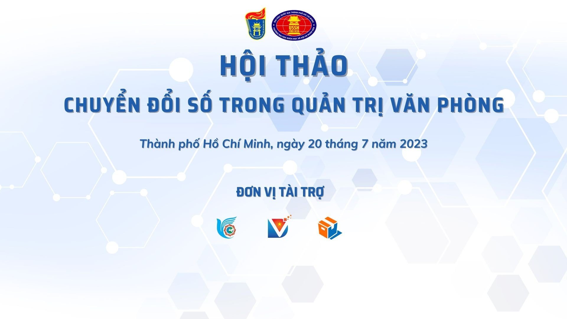 Ảnh truyền thông trước Hội thảo